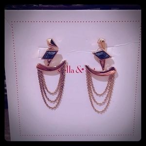 4in1 Stella & Dot Drape Ear Jacket